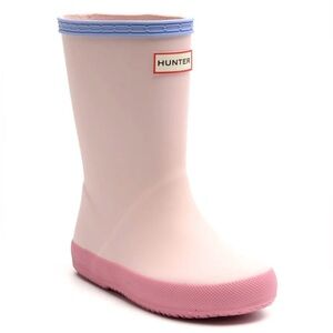Hunter Kids Pink and Blue Rain Boots